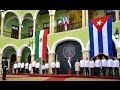 Ceremonia Oficial de Bienvenida: Visita de Estado de la República de Cuba