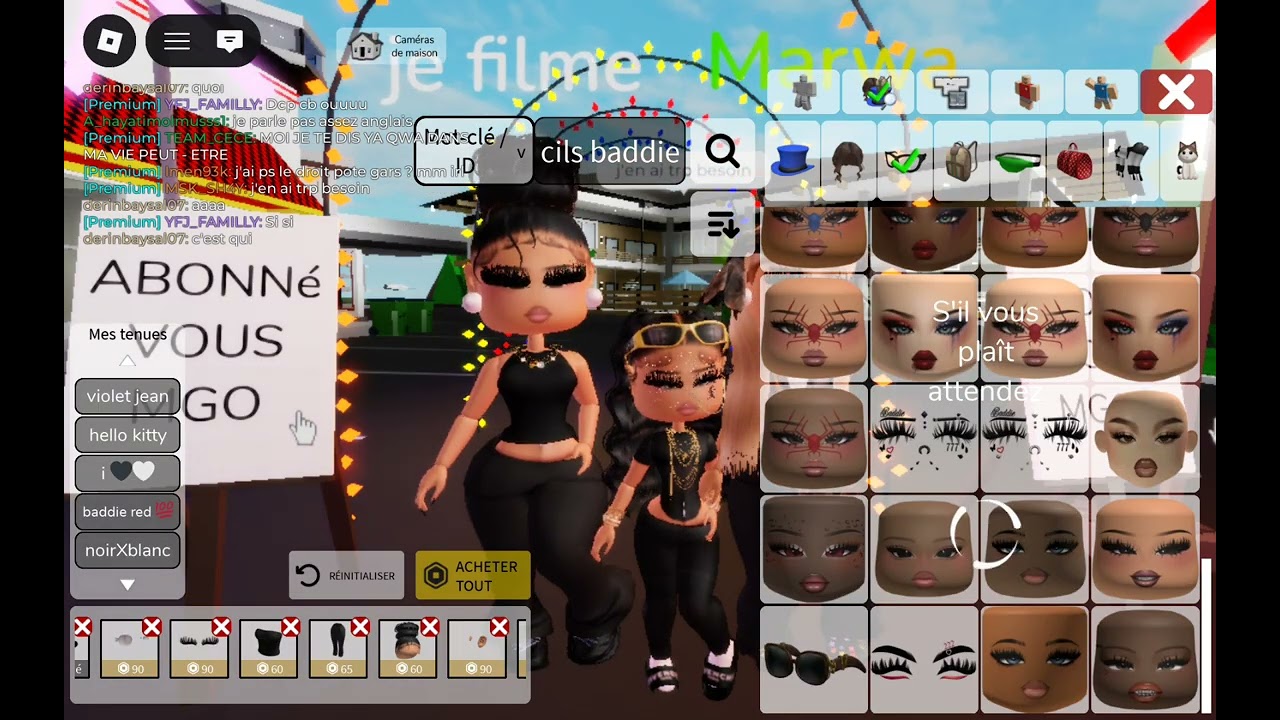 Tuto skin noir ( mrc pr les gens sur la vid )