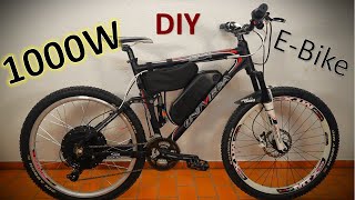 DIY 1000W 48V E-Bike 60km/h conversion kit electric bike