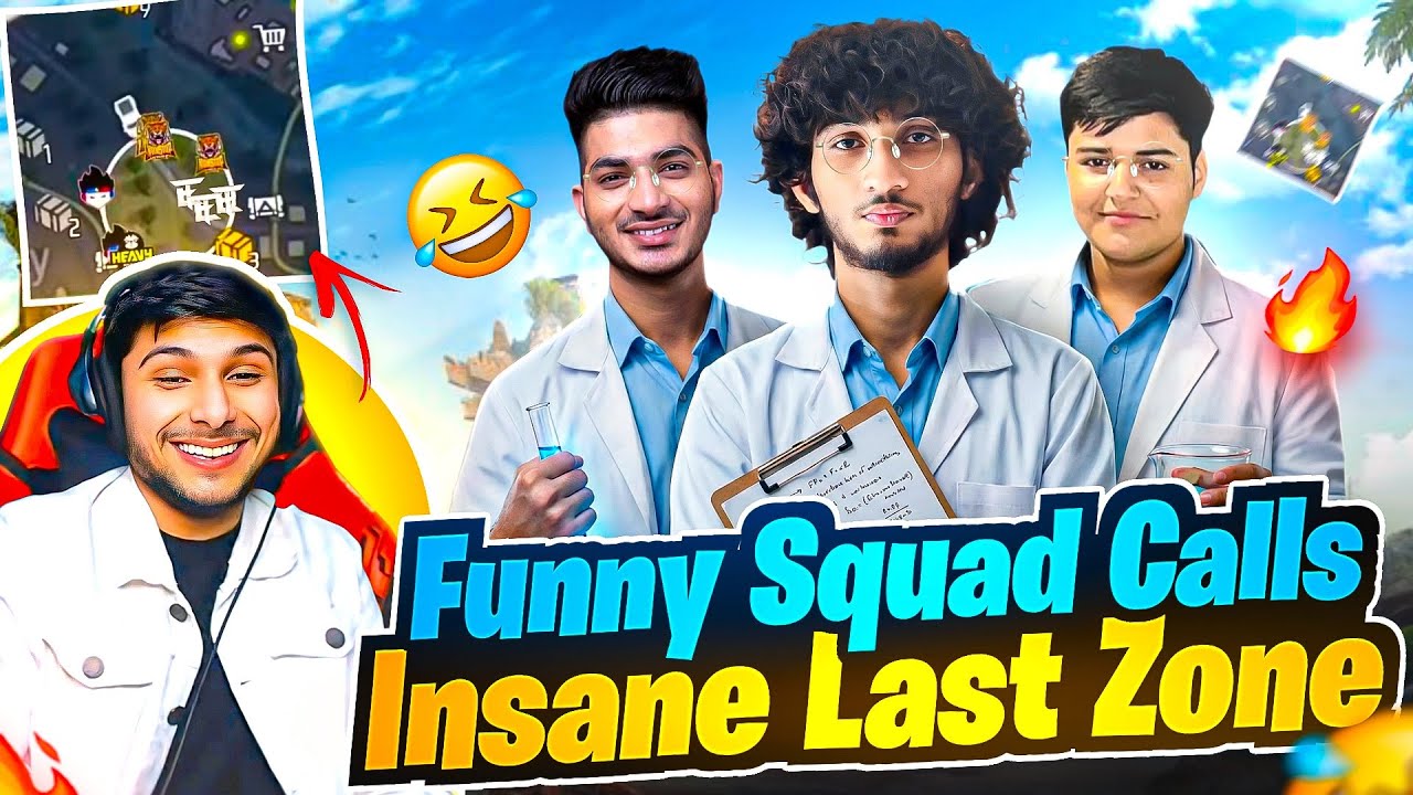 Unfiltered Squad calls 😂 🔥 | Insane last zone fight | Freefire tournament Raw Pov ft Team evolution 