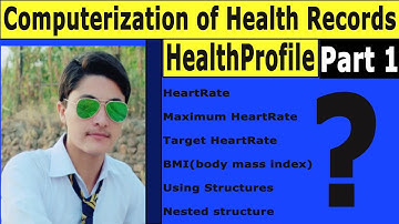 Computerization of Health Records||HealthProfile Program||Explain in hindi/urdu by anwar|| Part 1