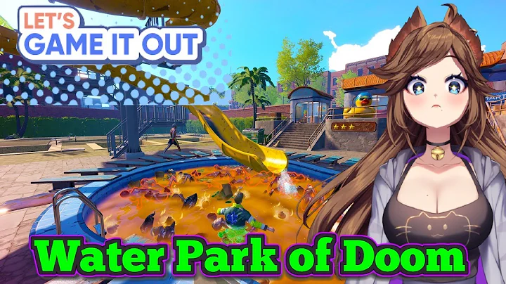 Let's Game it out, Water Park Simulator, [Chaos and Drowning!] Reaction