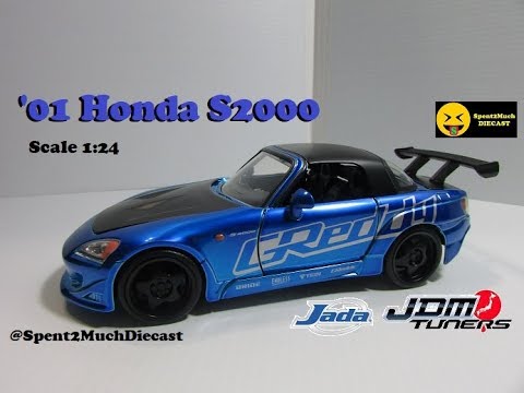 JADATOYS  2001 HONDA S2000 (SILVER)