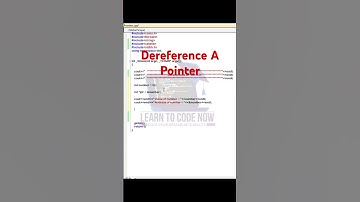 How to Dereference a Pointer C++ | Dereferencing Pointer C++ | #shorst #learning #youtubeshorts
