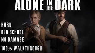 Alone in the Dark - Hard - Old School - 100% Walkthrough - No Damage - Full Game