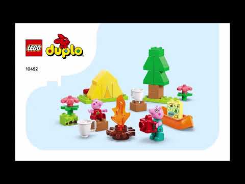 LEGO Instructions | Duplo | 10452 | Peppa Pig Camping Trip | Peppa Pig