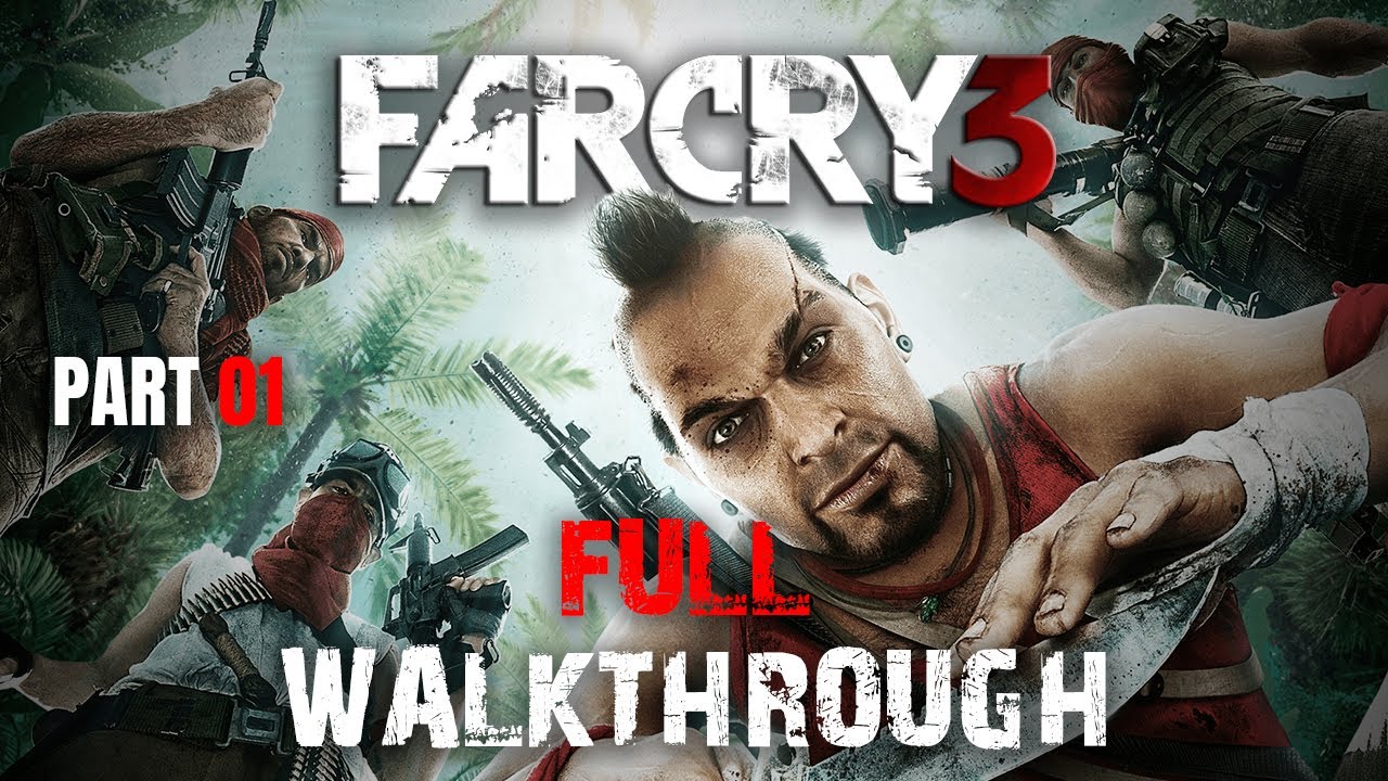 Farcry 3 walk through full game play part 01🔥(No Commentary) || Hunter Game Play #gaming  #farcry3