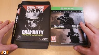 Call Of Duty Infinite Warfare Legacy Edition Unboxing - YouTube