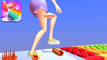 ASMR Tippy Toe 🤔✨ Very Satisfying And Relaxing ASMR Gameplay Walkthrough BIG UPDATE MAX3D47