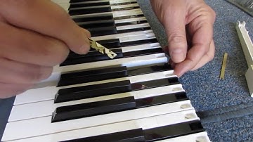 Korg Kronos - Removing a White Key