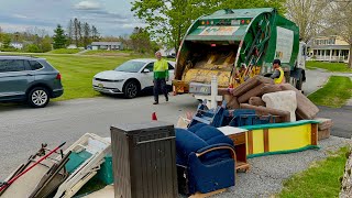 Garbage Trucks VS MASSIVE Bulk Piles 