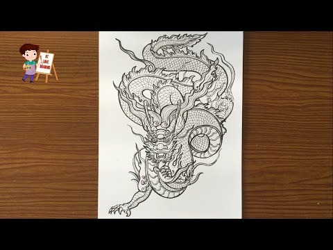 Video Vẽ con rồng | Vẽ rồng | Vẽ rồng qua các triều đại... - youtube