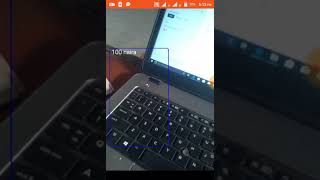 Smartphone app detecting naira currency using TensorFlow Object detection Api
