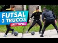 3 TRUCOS de FUTSAL (FUTBOL SALA) para METER GOLES en PARTIDOS