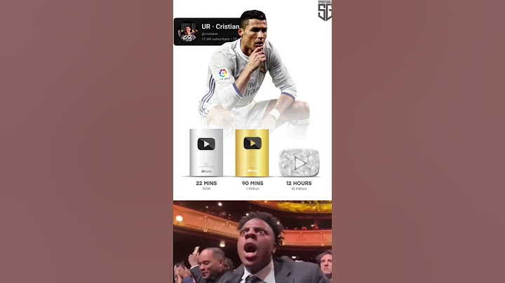 Cristiano Ronaldo's channel has broken all the YouTube records 😱😨😱 ||#ronaldo