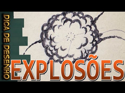 Vídeo: Como Desenhar Uma Explosão