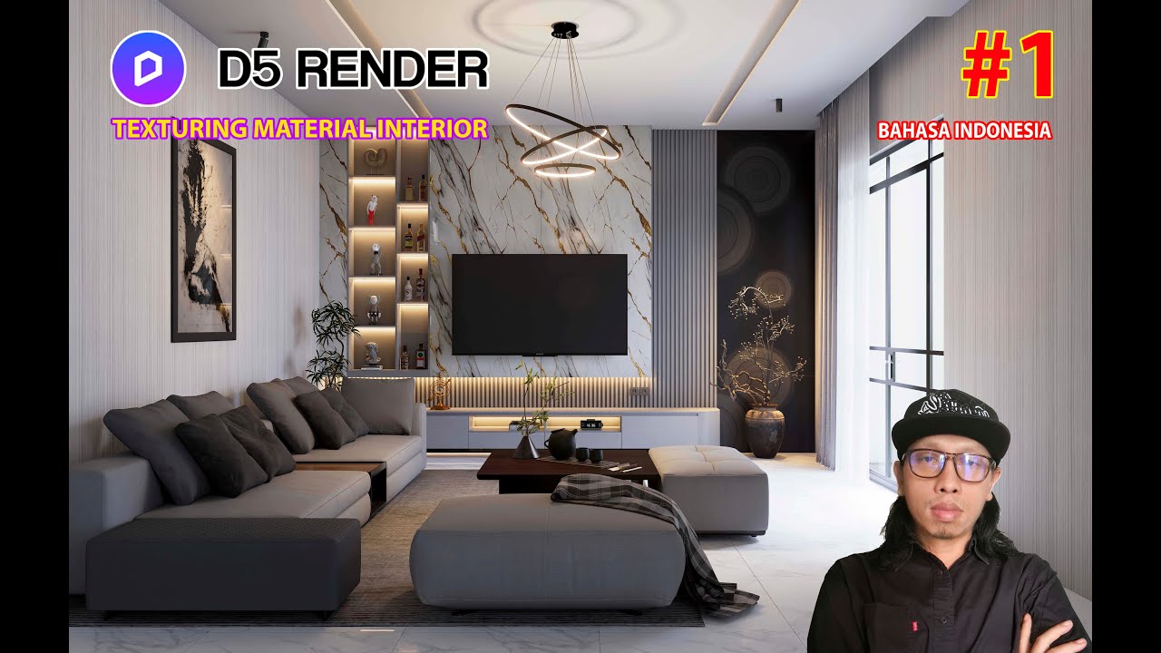 Tutorial Realistic Interior D5 PART 1 - YouTube