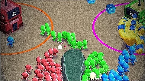 New Satisfying Mobile Game Roof Rails, Mob Control Top Free Gameplay Walkthrough Android,iOS