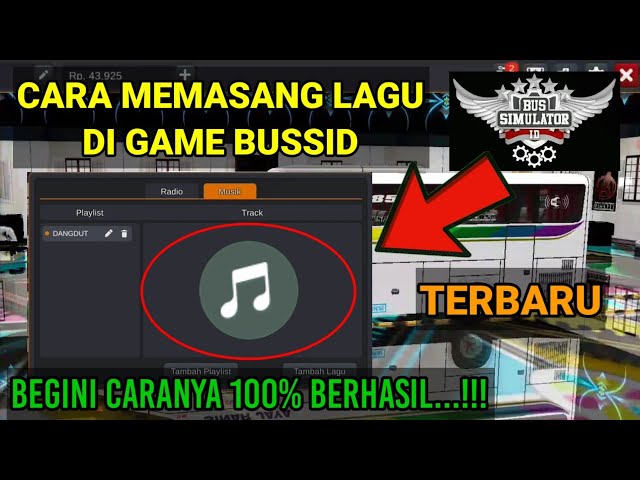 CARA MEMASANG LAGU DI BUS SIMULATOR INDONESIA  - MUDAH DAN SIMPEL...!!! class=