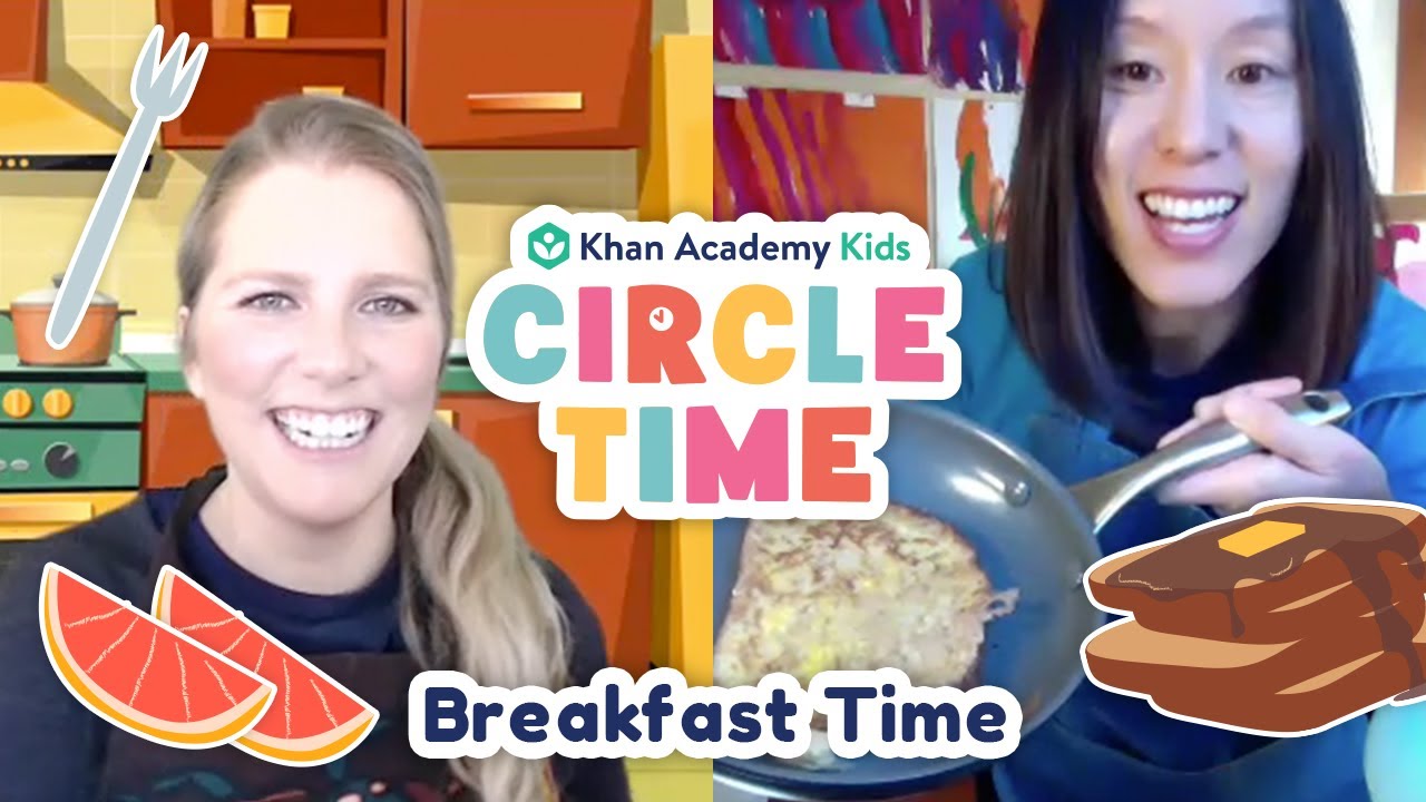 Breakfast Time Book Reading & Cooking Show for Kids | Circle Time with Khan Academy Kids