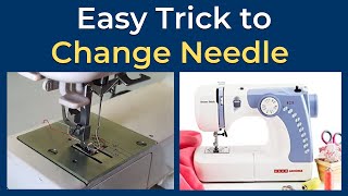 How to Change Needle in Usha Janome Dream Stitch Demo Tutorial | Part 4 | Stitching Mall