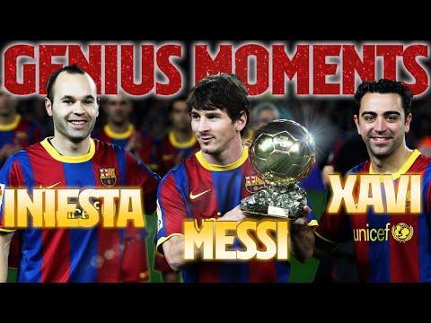 The GREATEST MESSI, XAVI & INIESTA moments (FC Barcelona Golden Trio)