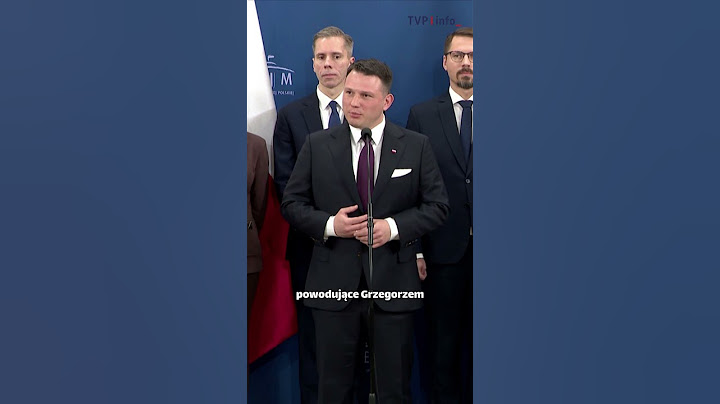 Braun odchodzi z Konfederacji. Mentzen: popełnia błąd #polityka #polska #wybory #shorts