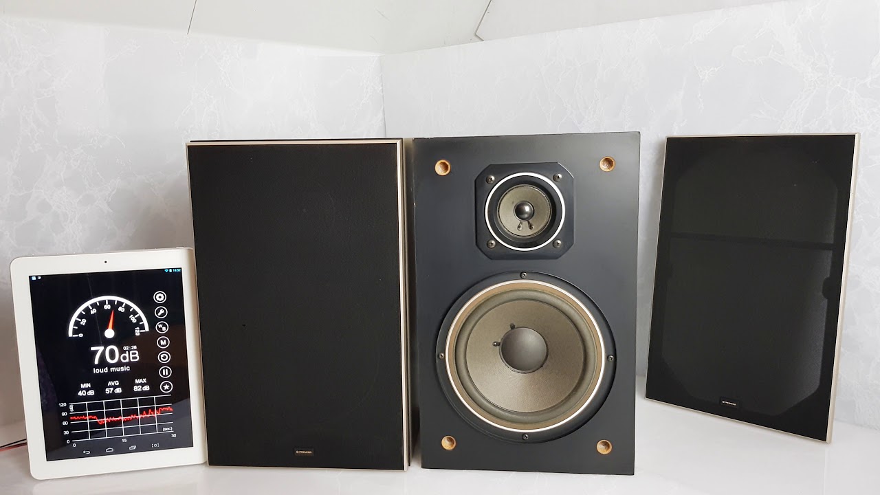 Pioneer S-X10 - 80's Vintage Speakers 40 W / 8 ohm - YouTube