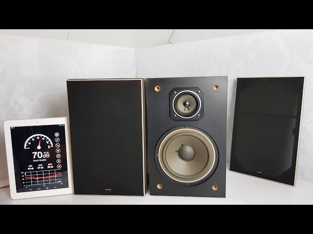 Pioneer S-X10 - 80's Vintage Speakers 40 W / 8 ohm - YouTube