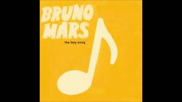bruno mars the lazy song chipmunk version