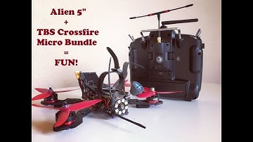 5" Alien Long Range TBS Crossfire Micro