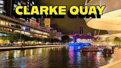 The BEST of Clarke Quay! Singapore River Cruise & Nightlife TOUR