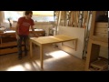 Folding table for small balconies etc.