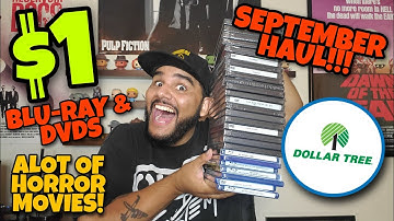 $1 BLU-RAYS & DVDS BACK AT 💵 DOLLAR TREE 🌳SEPT. 2020 - PART 1