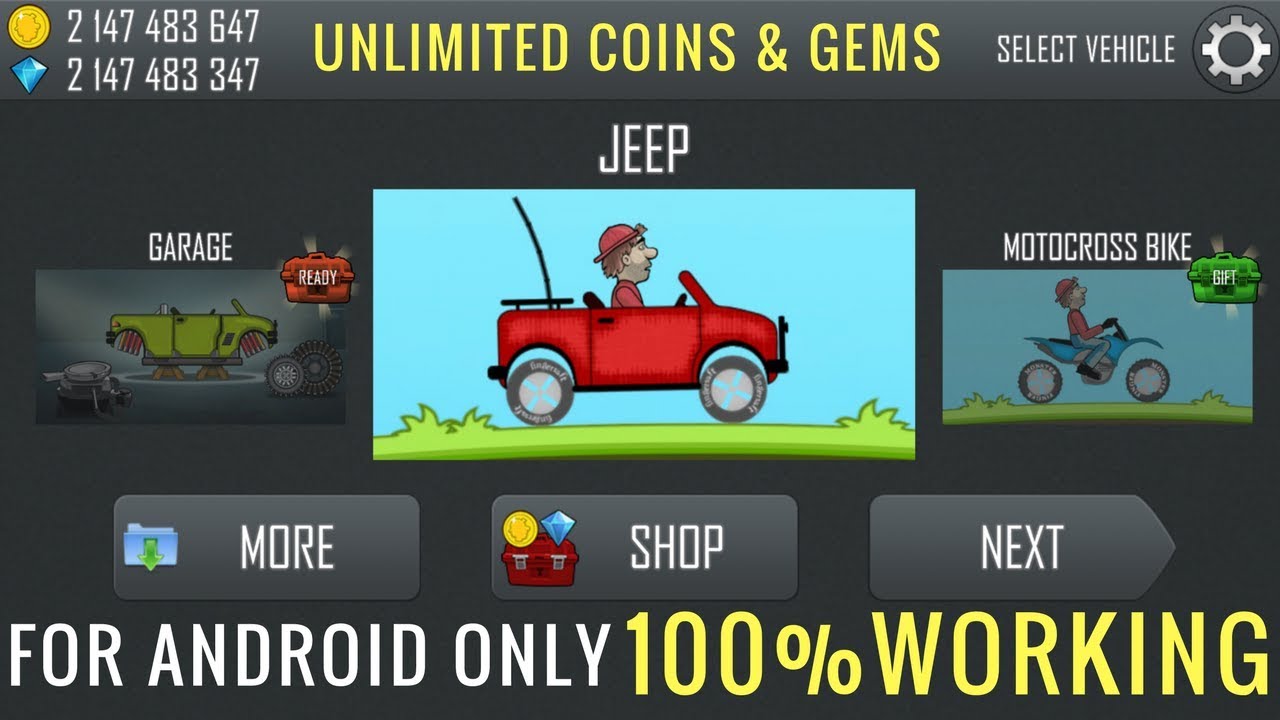 V03 Hill Climb Racing Hacked No Root with Unlimited Coins ... - 