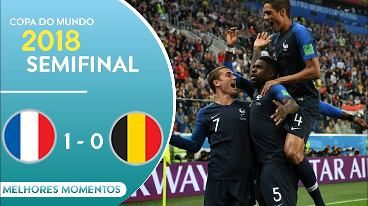 FRANÇA NA FINAL! França 1 x 0 Bélgica - melhores momentos (GLOBO HD 720P) Copa do Mundo 2018