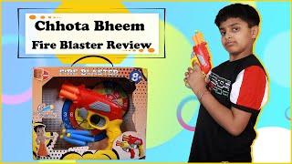 Chhota Bheem Fire Blaster Toy Gun Unboxing and Review | Best Gift for Kids