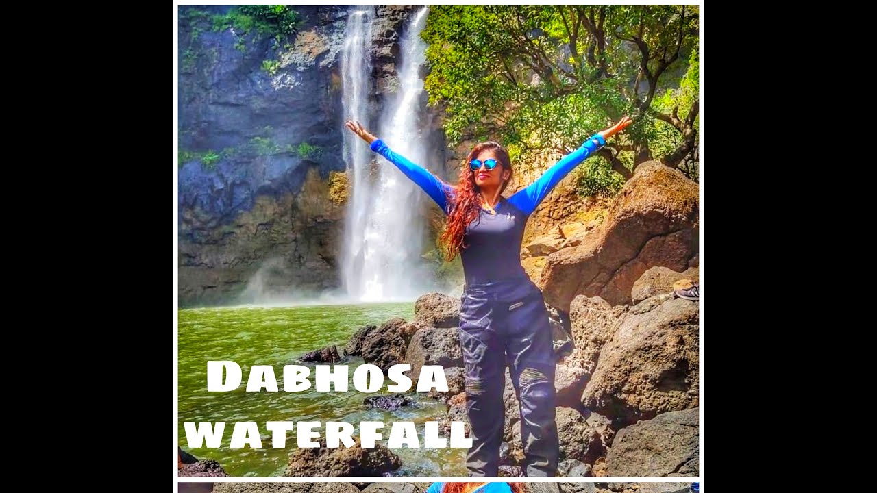Dabhosa waterfall | waterfall in PALGHAR near MUMBAI | Motovlog | Ridergirl | One day bike ride |