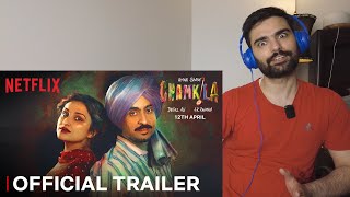 Amar Singh Chamkila|Official Trailer|Imtiaz Ali,A.R.Rahman,Diljit Dosanjh, Parineeti Chopra-REACTION