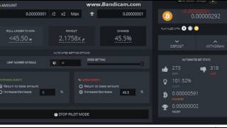 bitsler script v2.2 | 1.20583637 BTC Profit in 3 minutes!65