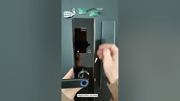 OS365FMax fingerprint password ic card remote control smart lock operation guide