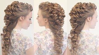 Hairstyle for long hair - Свадебная причёска - Мастер-класс - с ускорением - Hairstyles by REM