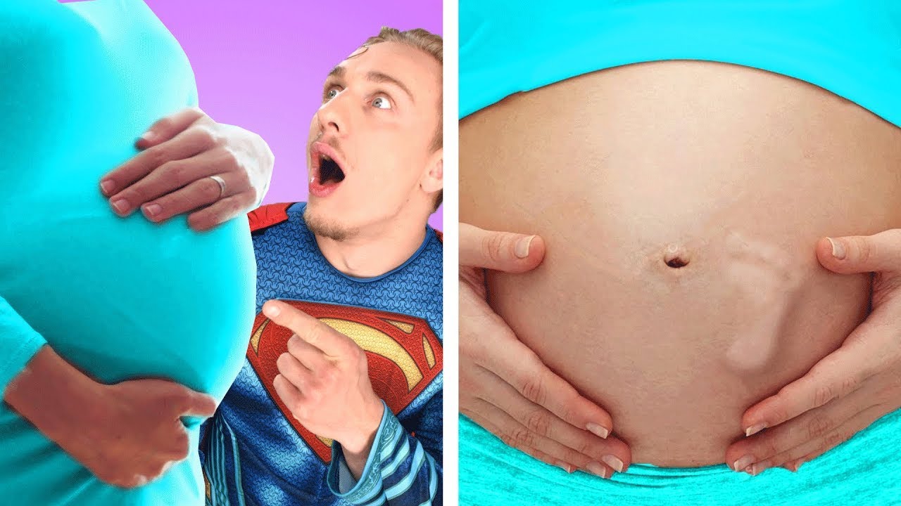 SUPERHERO DADS! What If Superheroes Were Pregnant, Life Hacks, Tips & Tricks by Hungry Panda