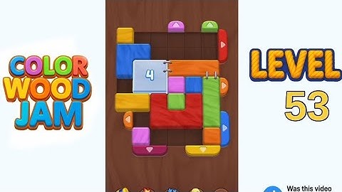 Color Wood Jam Level 53 Walkthrough Solution
