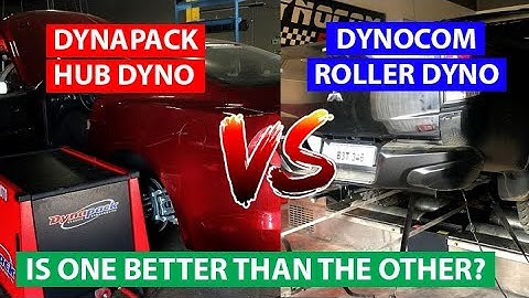 Dyno Comparo! Dynapack Hub Dyno VS Dynocom Roller Dyno, is one better than the other?