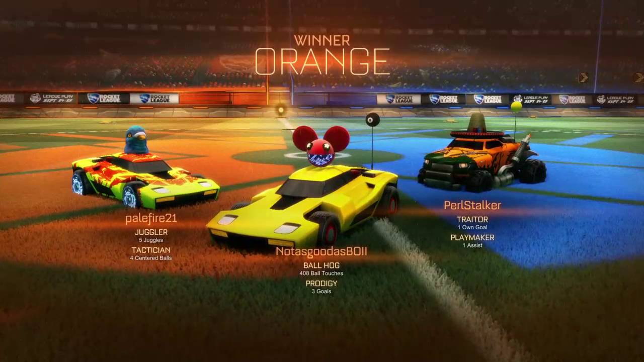 gaming logo Rocket League - Let them Fight!