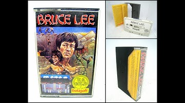 Commodore 64 Video Game - Bruce Lee (Datasoft 1986