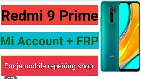 Redmi 9 Prime umt unlock pin frp