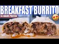 ANABOLIC BREAKFAST BURRITO | High Protein Bodybuilding Meal Prep Recipe