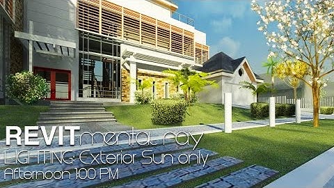 BIM - Revit Advanced 01 Walkthrough Simple Animations & Solar Study Shadows Animation